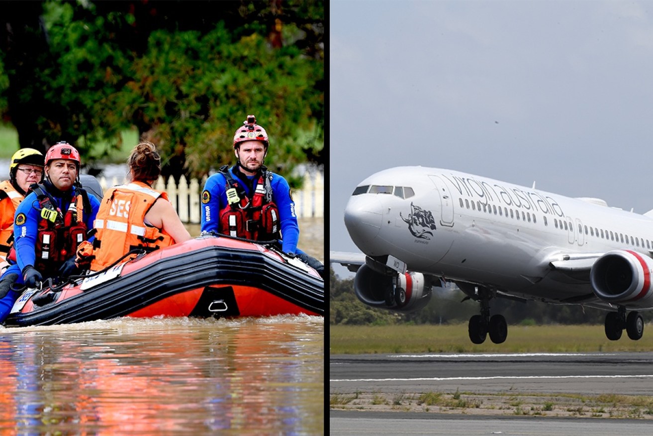 Qantas and Virgin are offering free airport lounge access for SES volunteers.