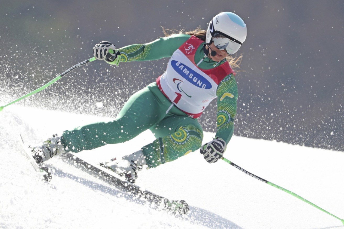 Four-time Winter Paralympian Melissa Perrine will be a co-flag bearer for Australia in Beijing. 