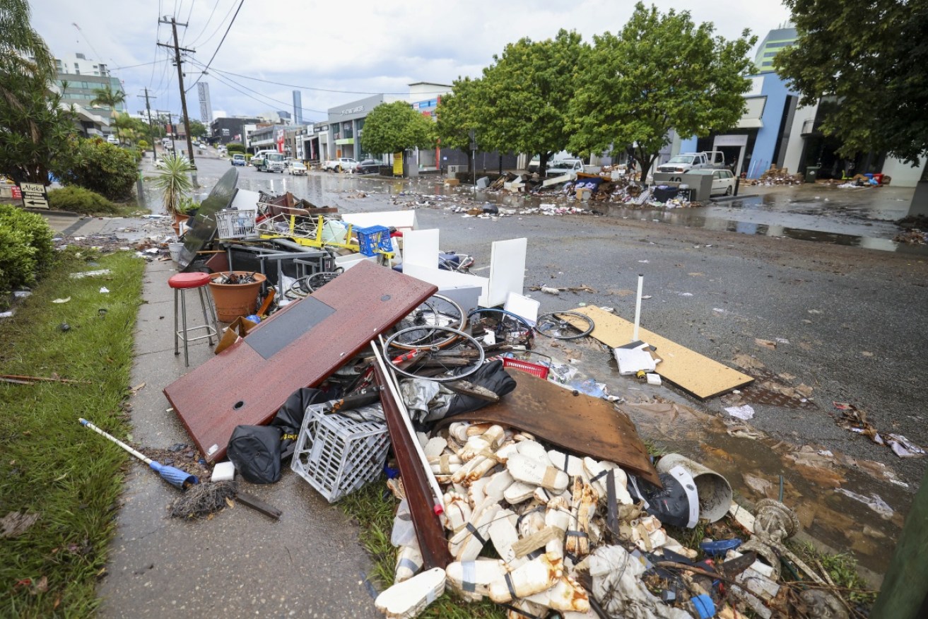 The big clean-up had only just started when further downpours were predicted.<i>Photo: Getty</i>