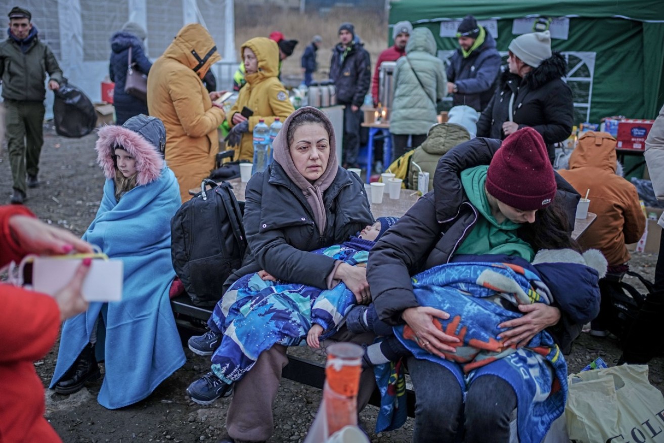 Ten days of fighting in Ukraine has created more than a million refugees.