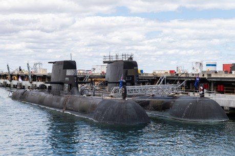 Albanese and Marles ‘very confident’ AUKUS subs deal will be smooth sailing