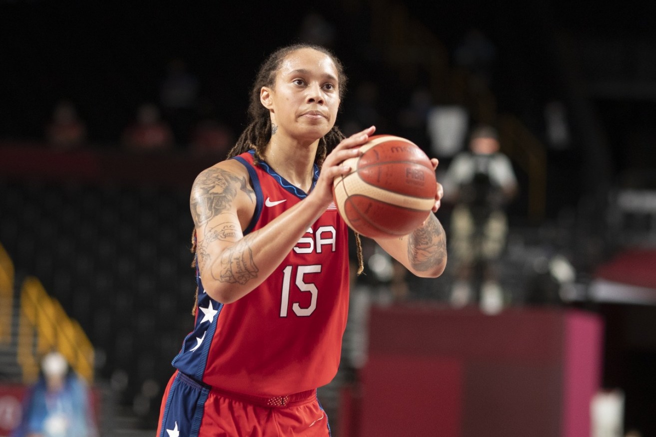 Basketballer Britney Griner has been held in Russia for months. 