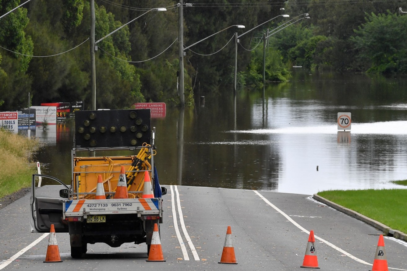 The Bureau of Meteorology says a trough of low pressure lingering near the northern coast is expected to persist for the next few days.