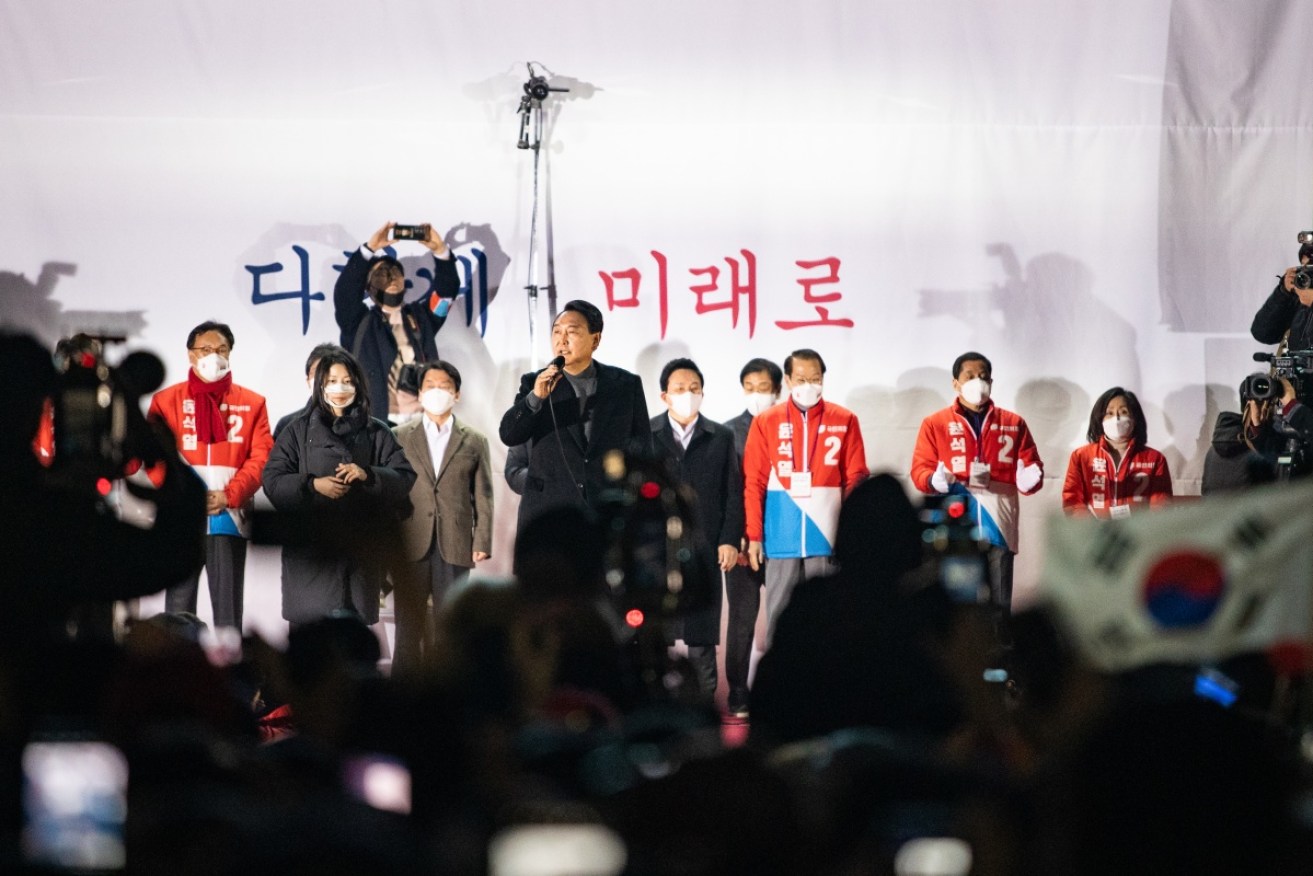 Yoon Suk-yeol is the new president of South Korea. 