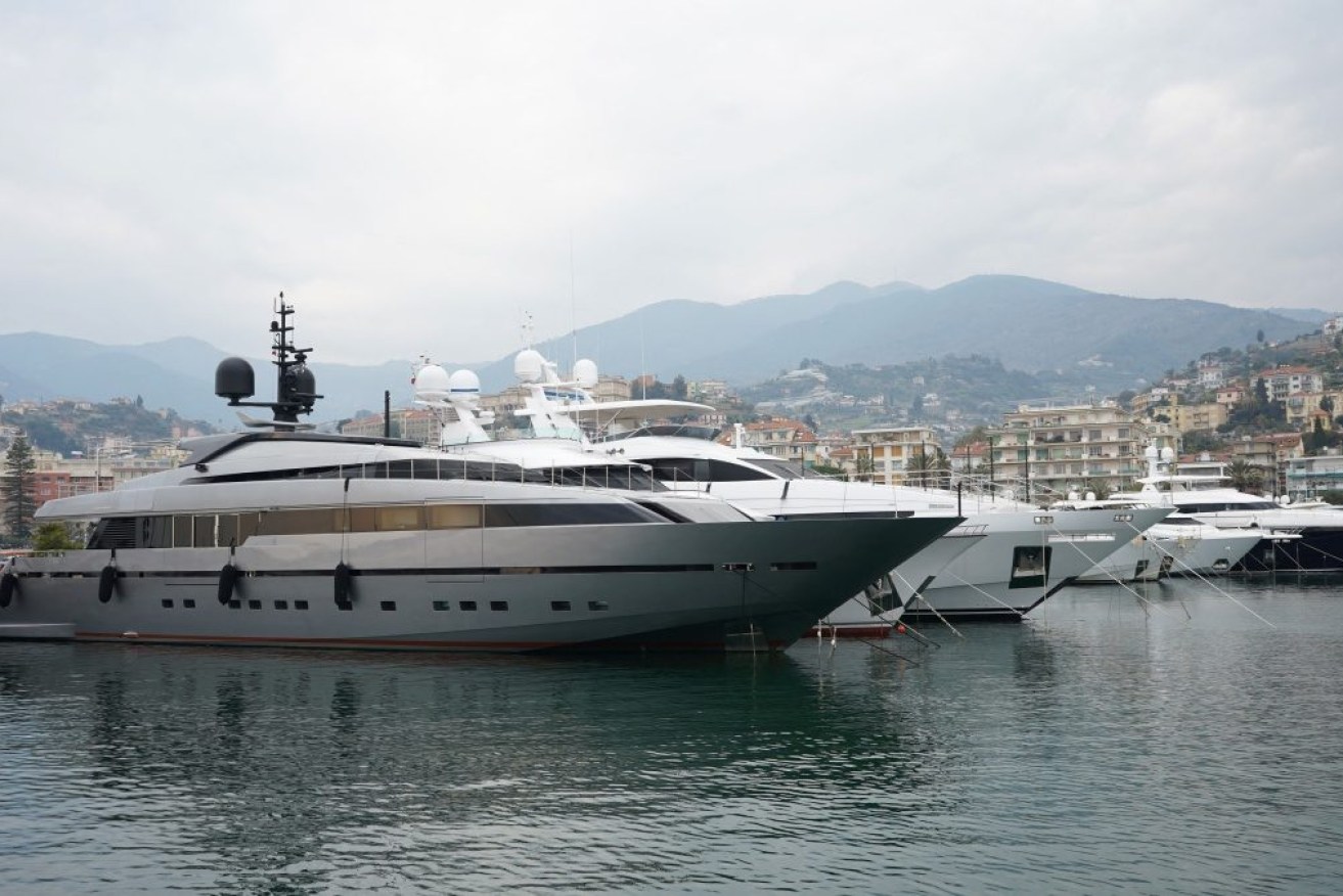 Sanctions imposed by Western allies have targeted superyachts belonging to Russian oligarchs. 