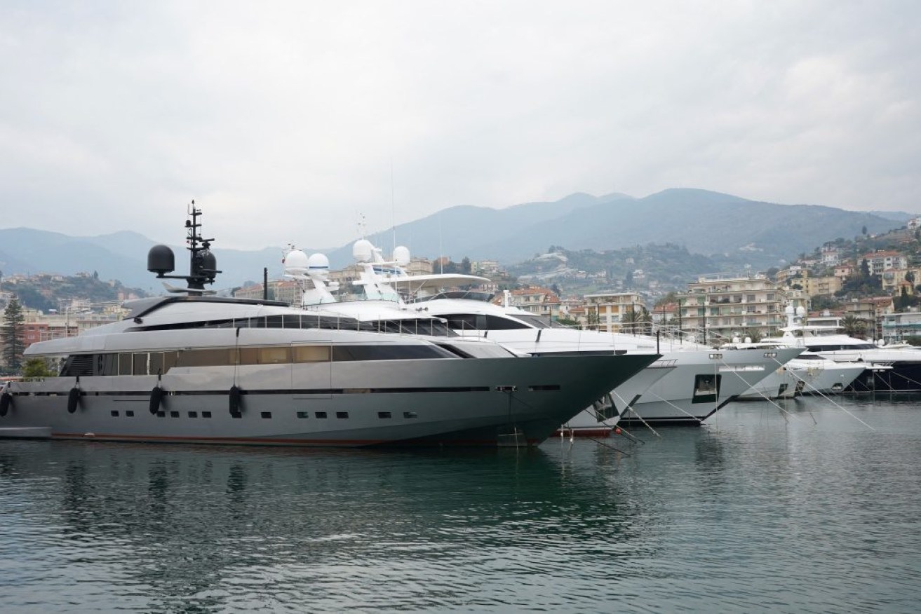 Sanctions imposed by Western allies have targeted superyachts belonging to Russian oligarchs.