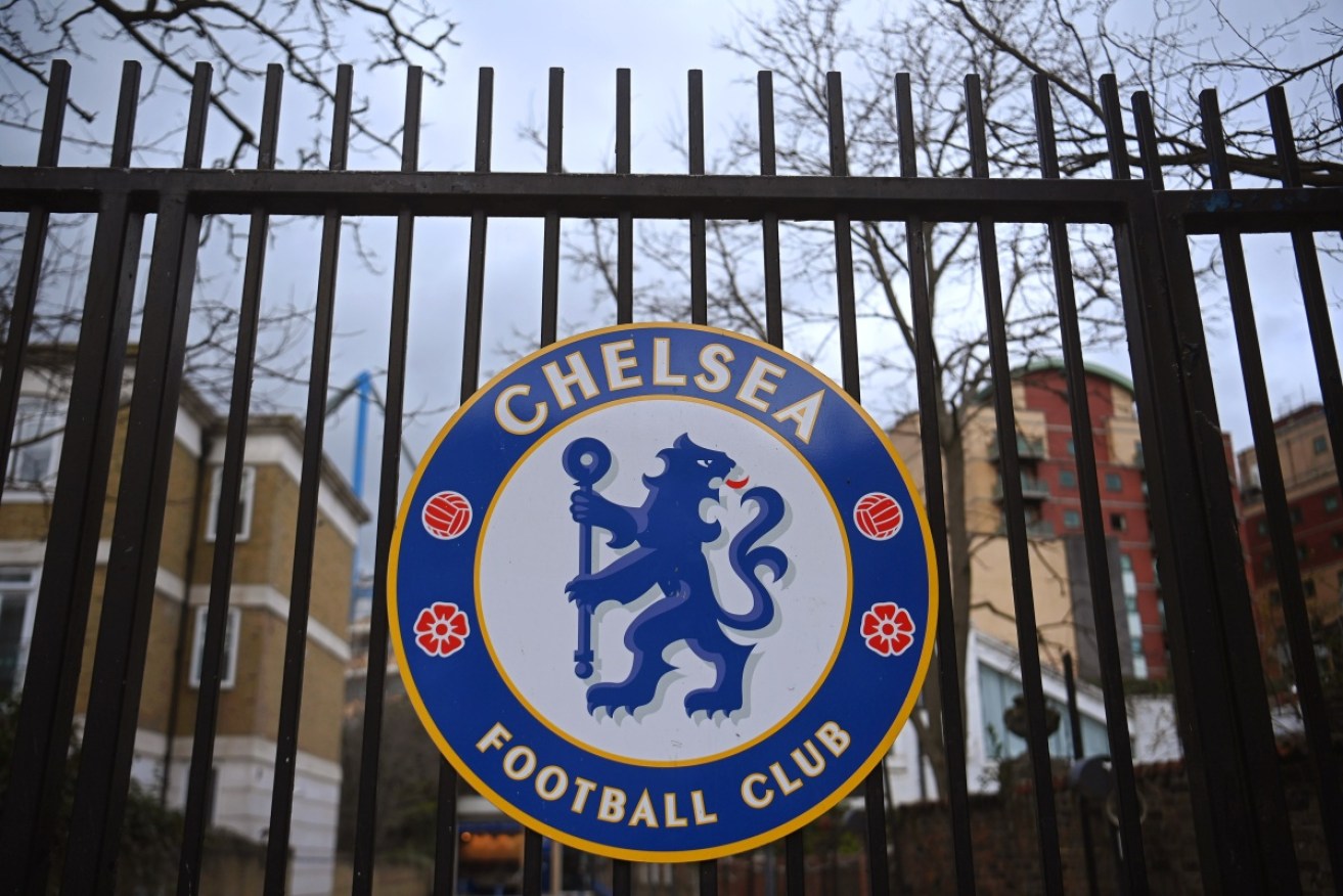 Chelsea's Russian owner Roman Abramovich has been targeted in British government sanctions. 