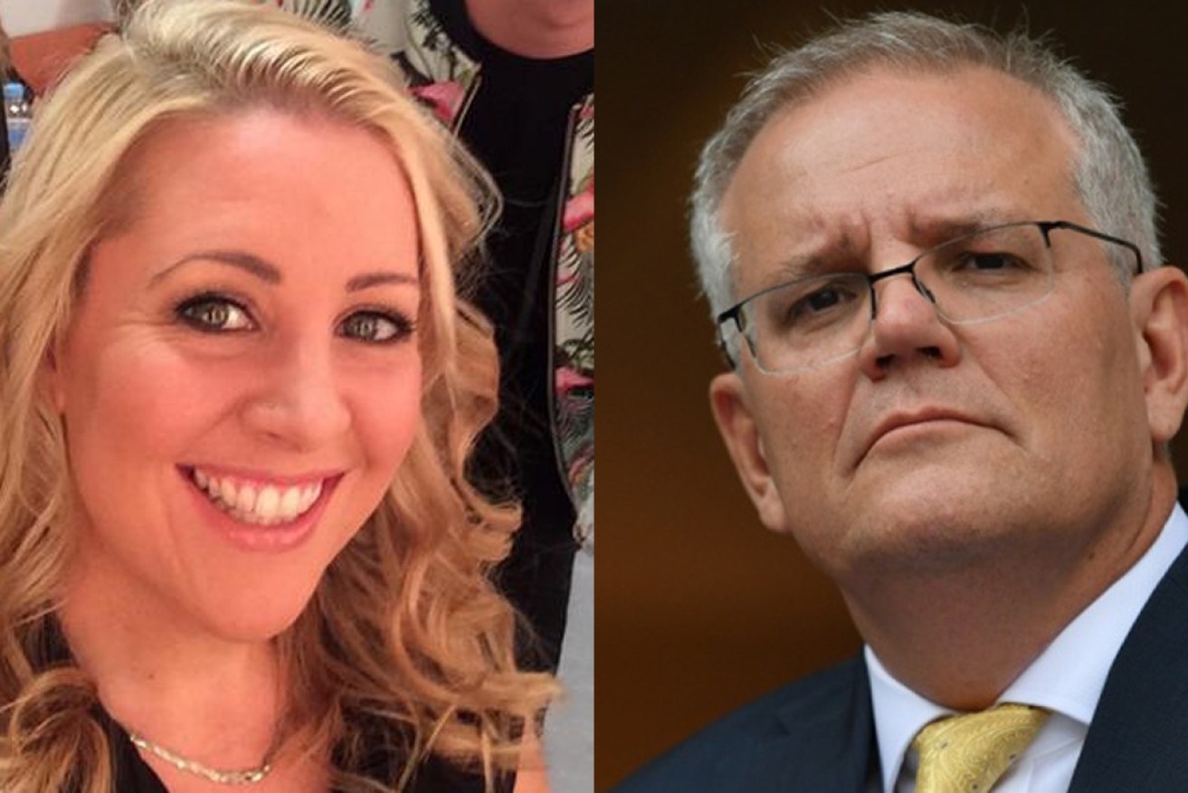 Radio host Kymba Cahill challenged Mr Morrison repeatedly over his government's record on "women's issues".