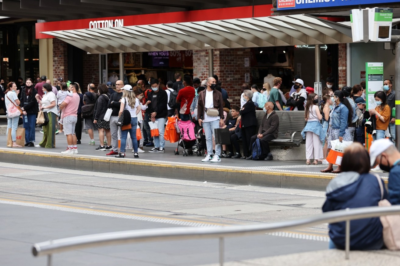 Melbourne residents are getting back on trams in numbers as the COVID-19 pandemic eases.