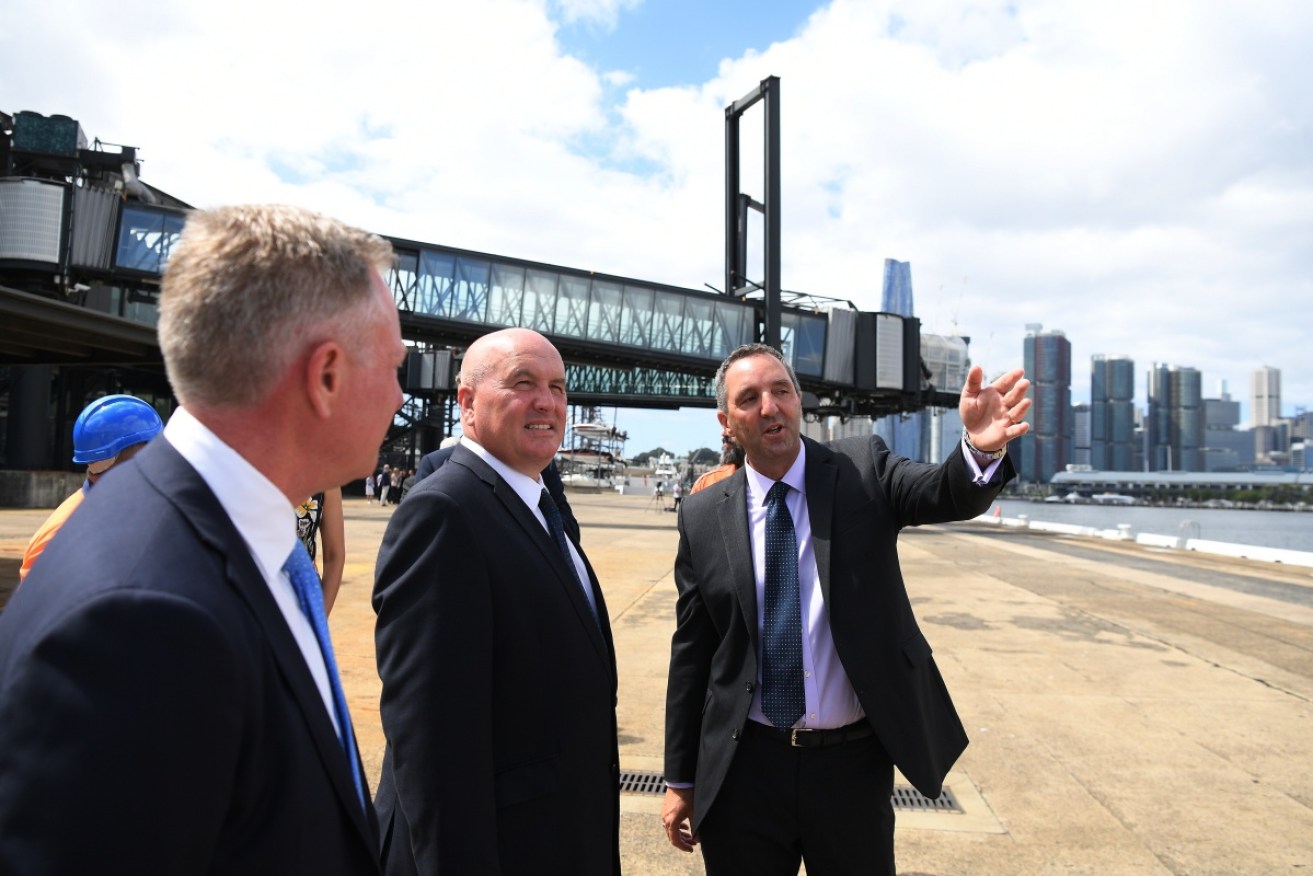 Ships powered by renewable shore energy will dock in Sydney's inner west, in a new port project. 