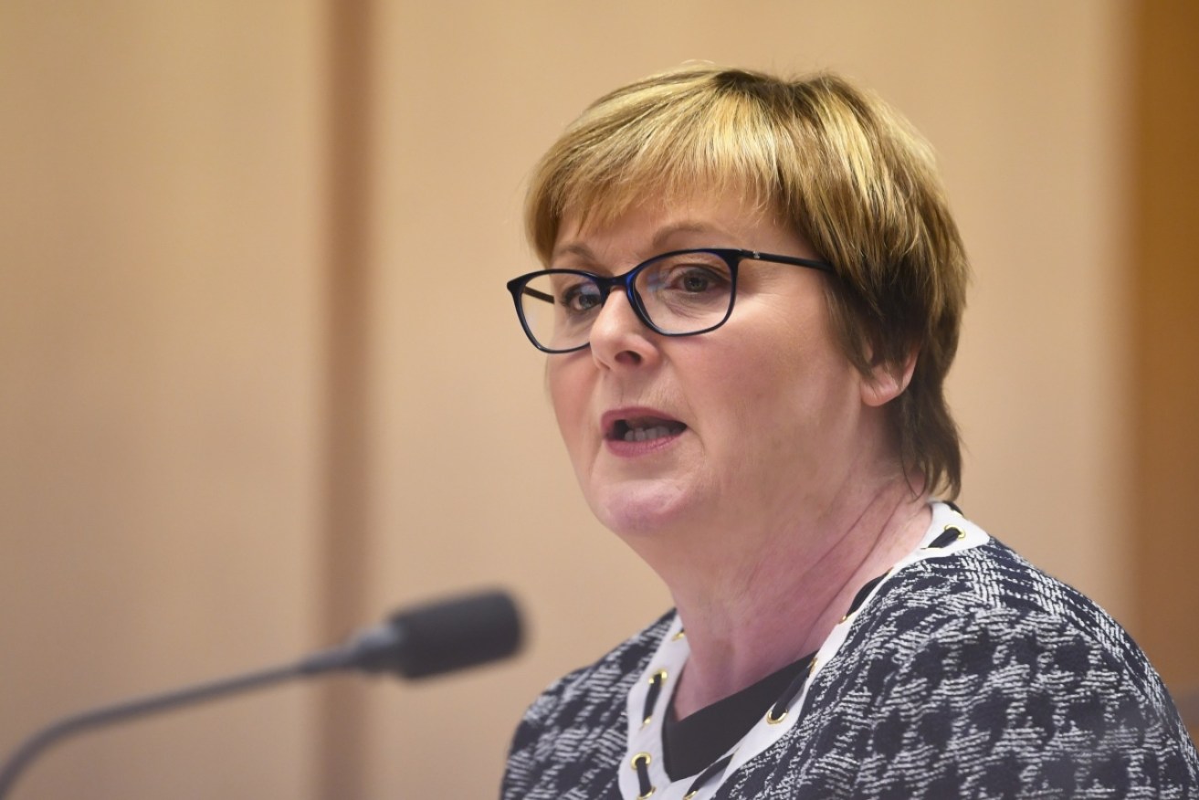 Marise Payne warned that the Liberal Party was scared to have serious conversations about gender. Photo: AAP