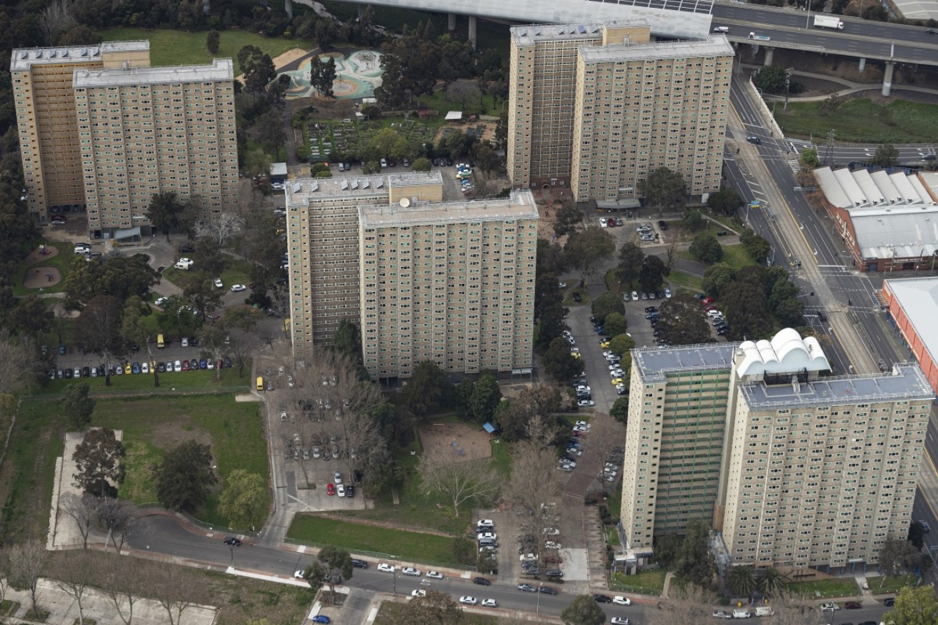 Public housing residents in Victoria have launched a class action against redevelopment plans.