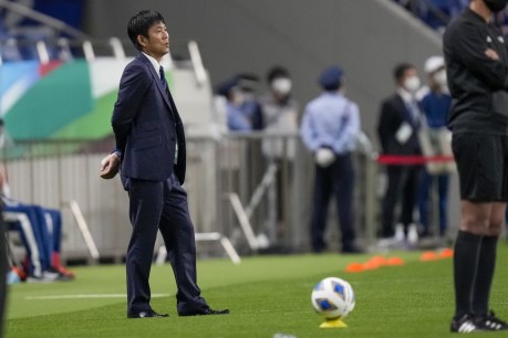 Japan coach Hajime Moriyasu expects aggressive Socceroos for crucial World Cup qualifier