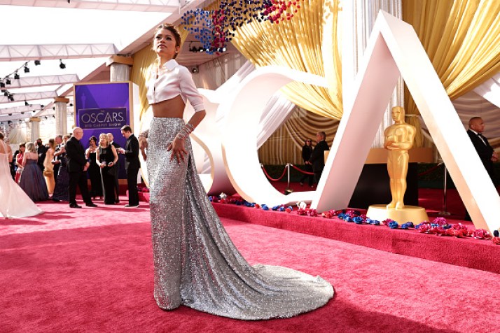Oscars 2022: Hollywood stars glitter on red carpet