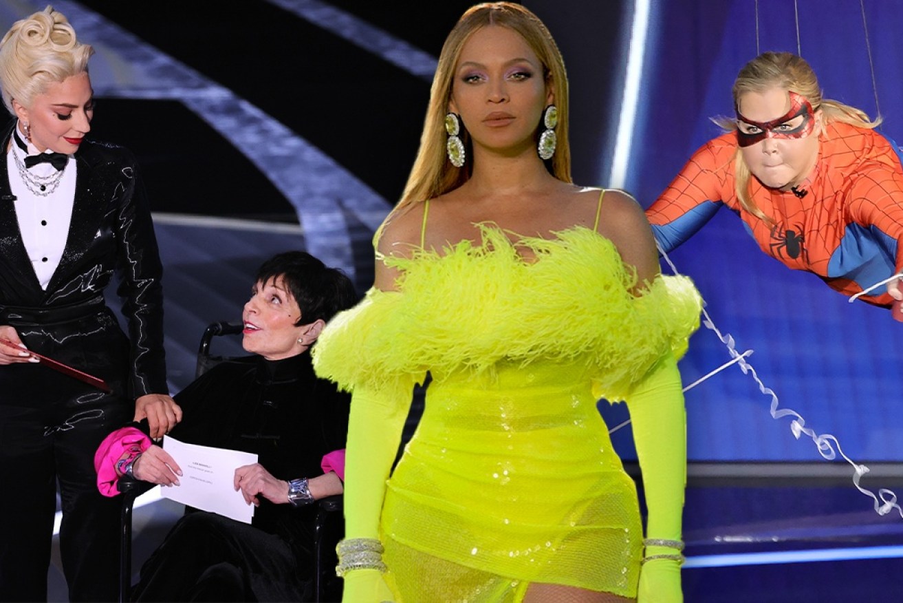 Way before any of the drama took place, Beyoncé opened the show with a gorgeous performance.