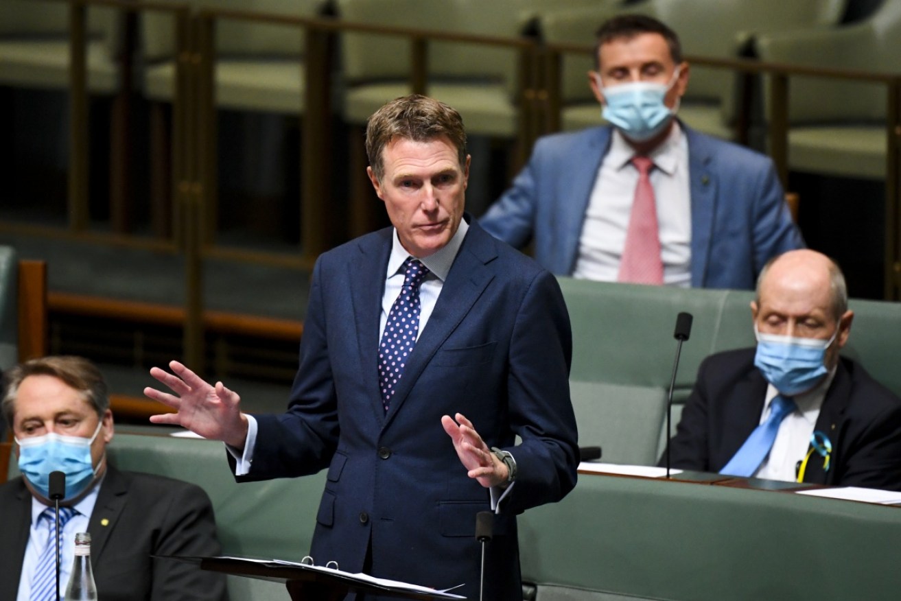 Liberal member for Pearce Christian Porter delivers his valedictory speech in Parliament.