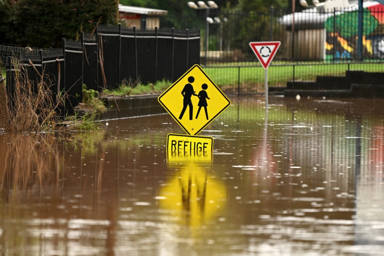 The forecast weather events could spell disaster for flood-ridden communities like Lismore.