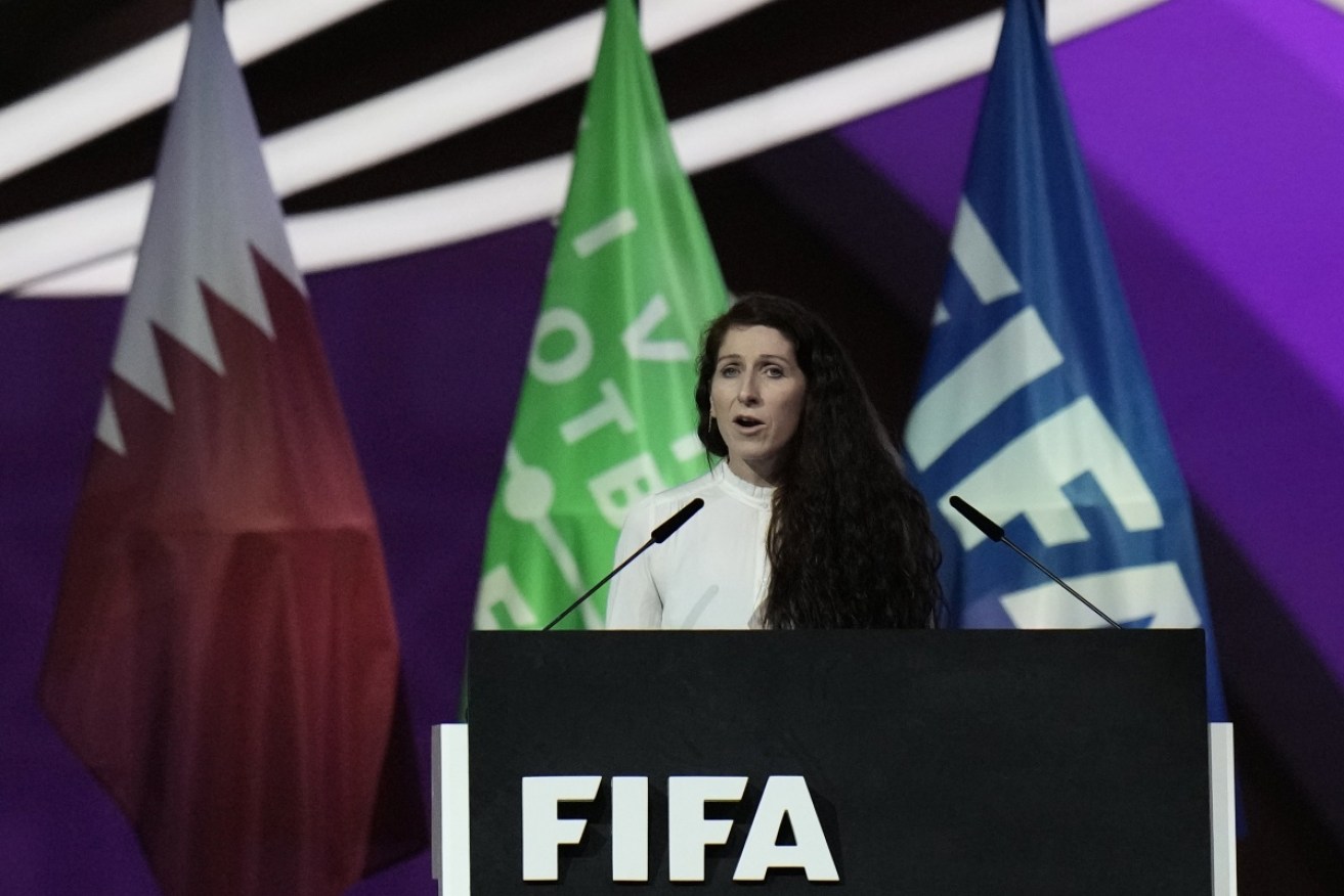 Norwegian soccer official Lise Klaveness was critical of World Cup hosts Qatar as the draw looms.