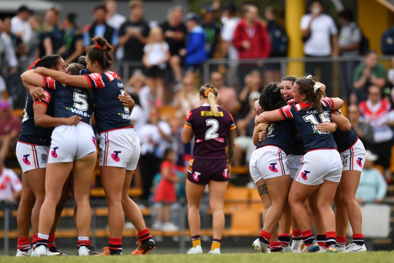 Sydney Roosters are into the NRLW grand final after beating Brisbane 22-16 at Leichhardt Oval.