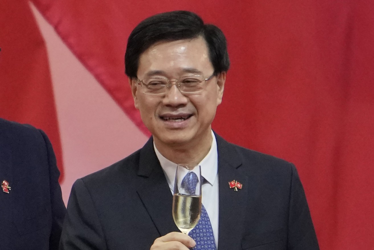 Hong Kong's No.2 official John Lee will run in the city's upcoming leadership race.