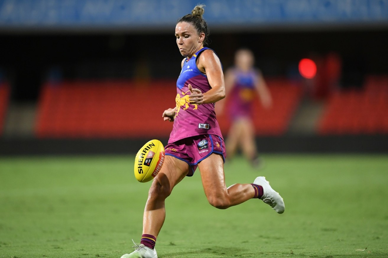 Star Brisbane midfielder Emily Bates has won her third major award this season. 