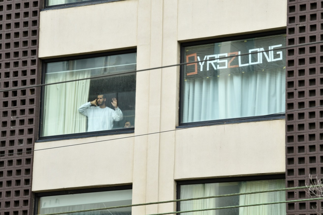 The remaining eight refugees have been released from Melbourne's Park Hotel.