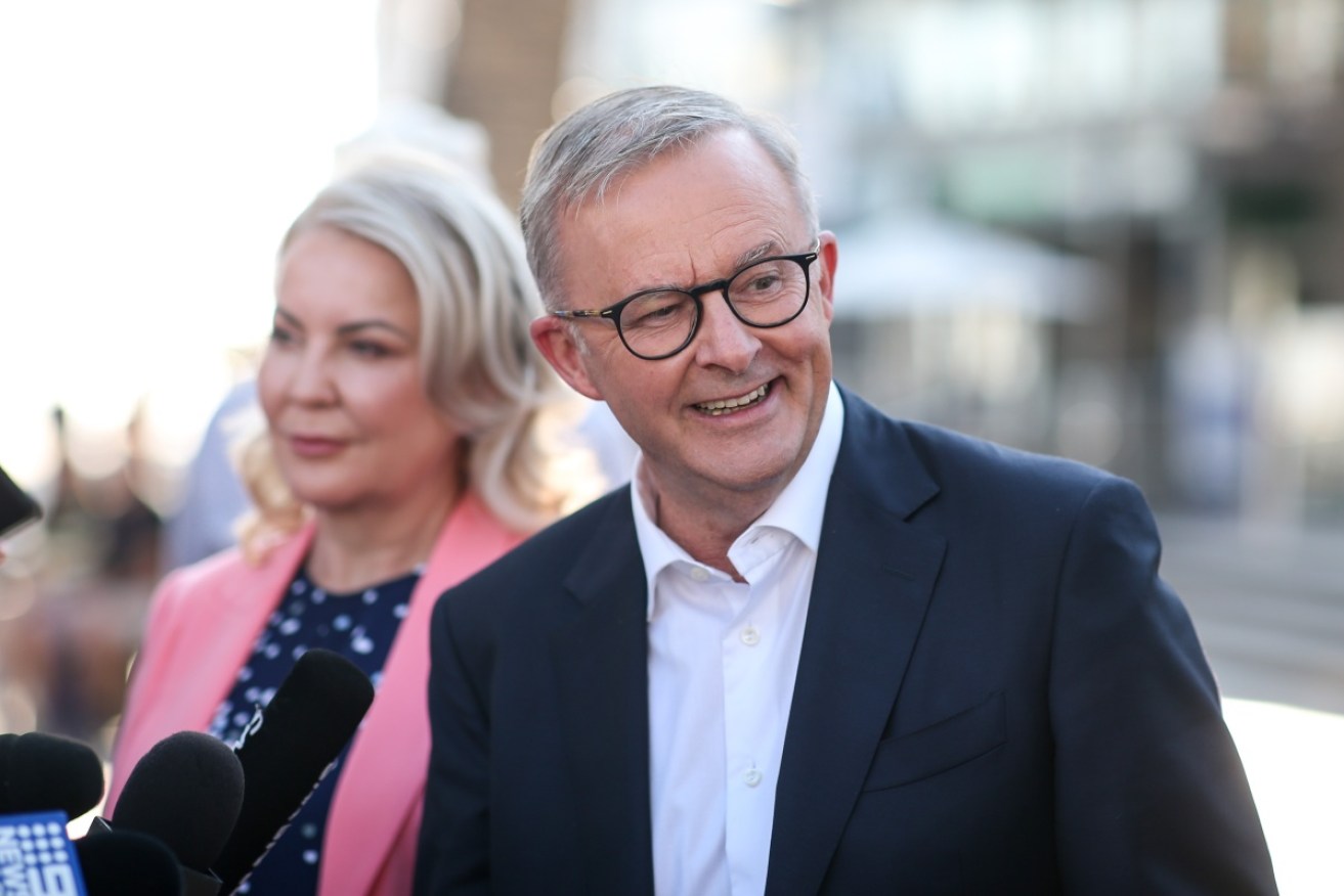 Anthony Albanese took his pre-election campaigning to Adelaide on Thursday and Friday.