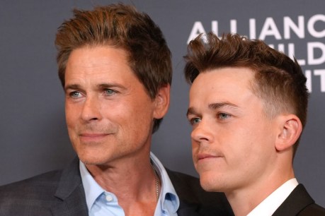 Rob Lowe happy to act on father-son tradition