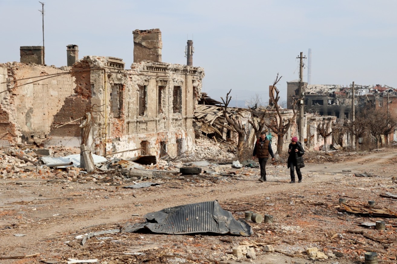 Little remains of Mariupol except for the defenders' will to resist. <i>Photo: Getty</i>