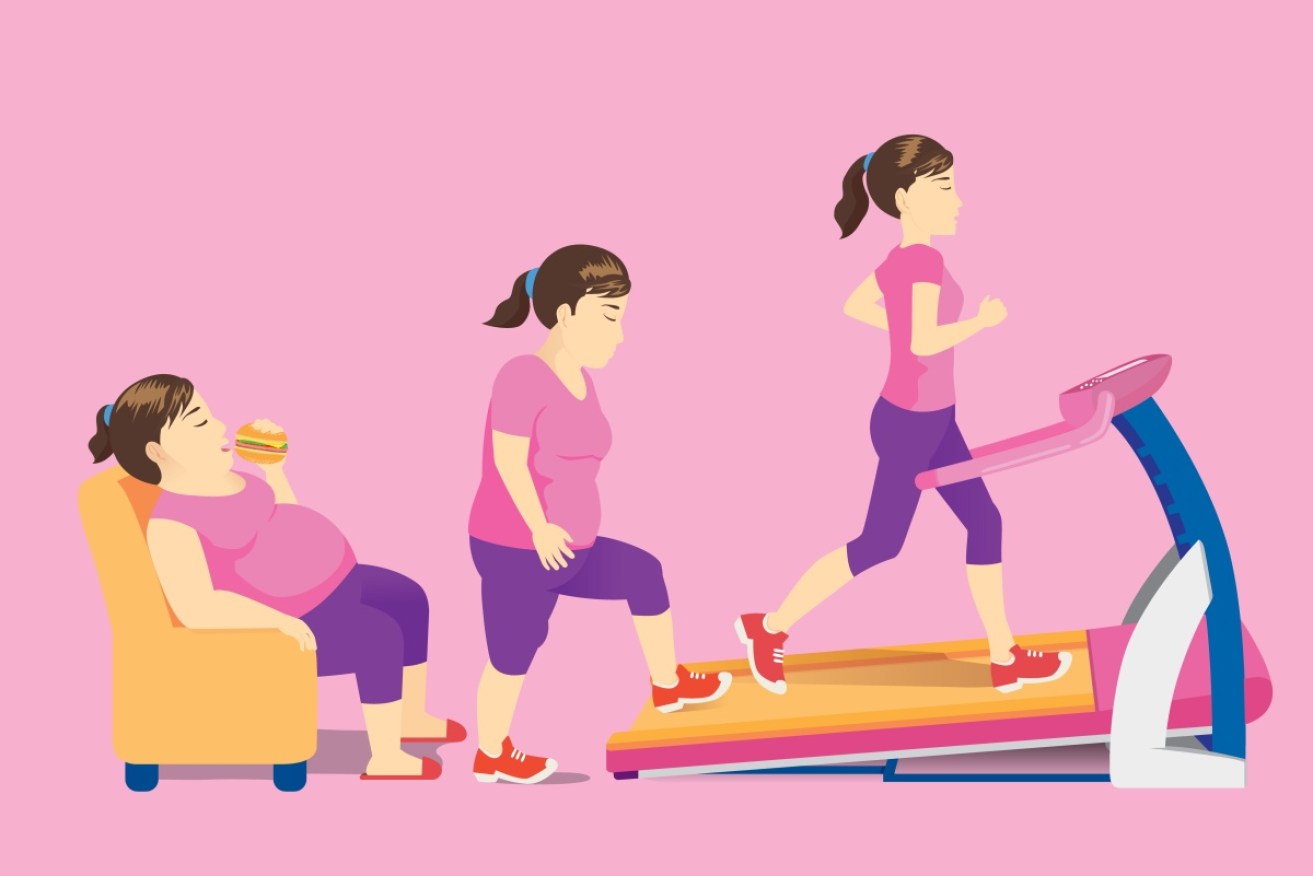 Changing your diet slims you down, but this new study found that 12,000 steps a day keeps the weight off.