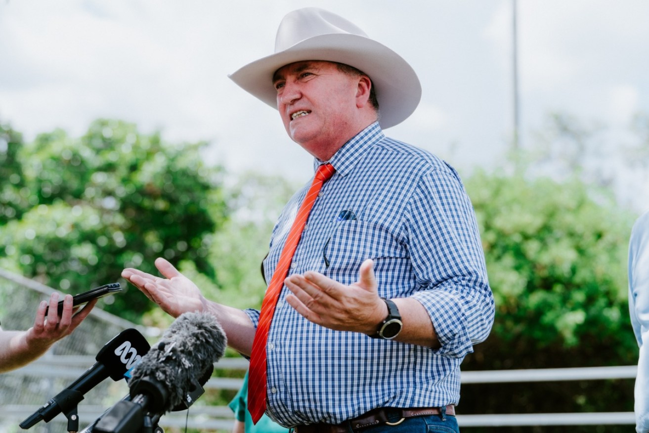 Barnaby Joyce says the Nationals did an "incredibly good job when the tide was against them".