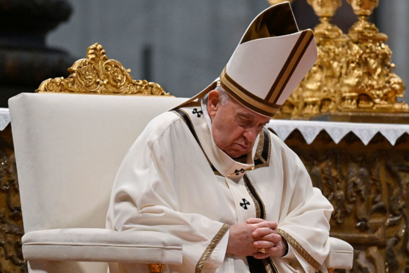 Pope Francis is in hospital ahead of the busy Easter period.