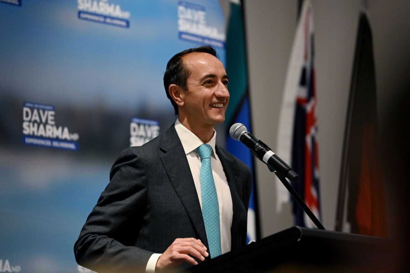Dave Sharma has taken aim at the Greens, a day after winning the vote to fill a Liberal Senate vacancy.