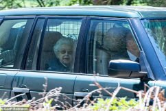 Queen journeys north to mark her 96th birthday