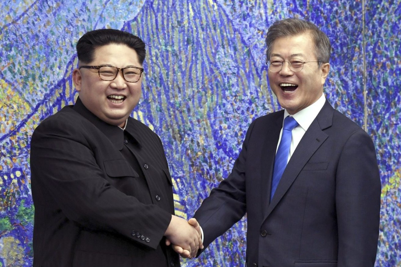 North Korean leader Kim Jong-un and South Korean President Moon Jae-in have exchanged letters