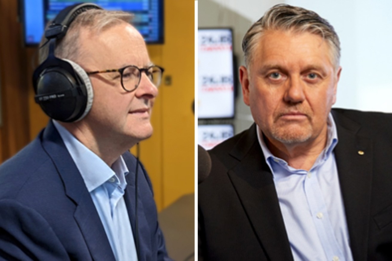 Labor leader Anthony Albanese endured a half-hour savaging from 2GB host Ray Hadley on Tuesday.