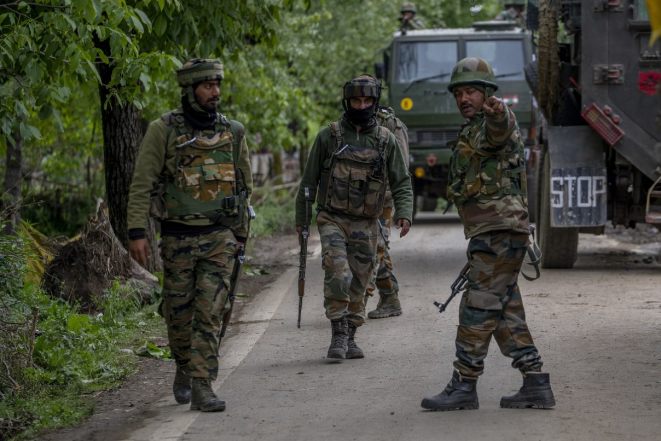 Broad search and detention operations by Indian forces are common in Kashmir. 
