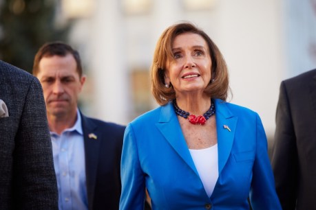 US Speaker Nancy Pelosi visits Kyiv and vows to continue support