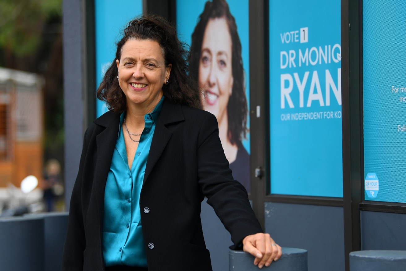 Independent Kooyong candidate Monique Ryan has urged Josh Frydenberg to leave her family out of the divisive election campaign.