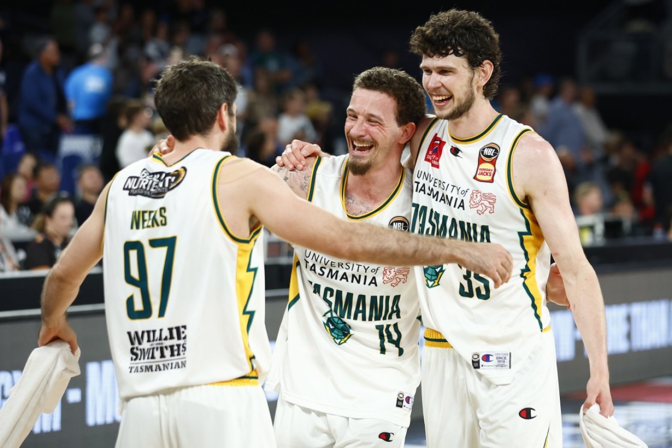 Tasmania won a hard-fought semi-final game three over Melbourne United to reach the NBL grand final.