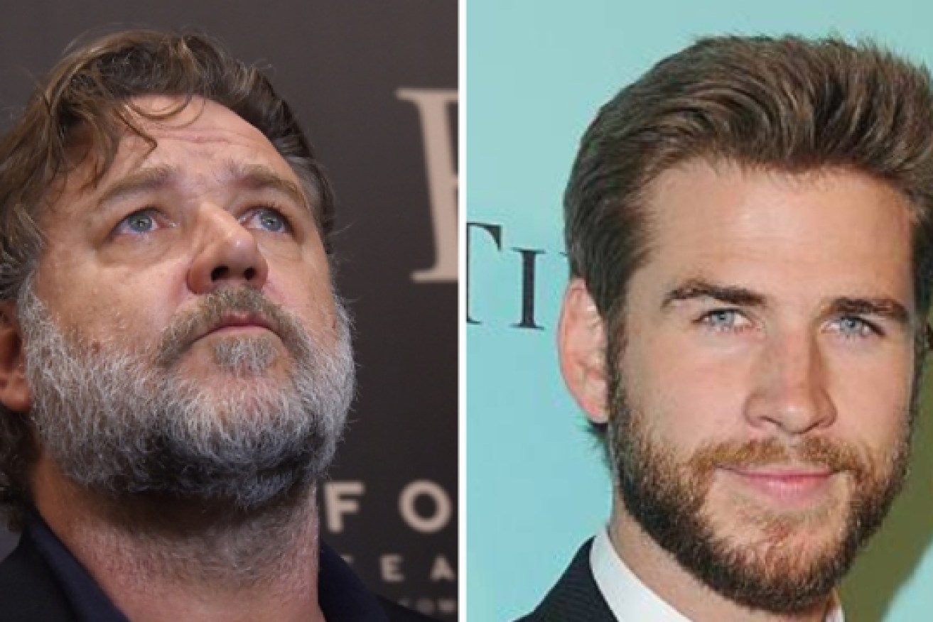 Russell Crowe and Liam Hemsworth recently completed filming a crime thriller together.