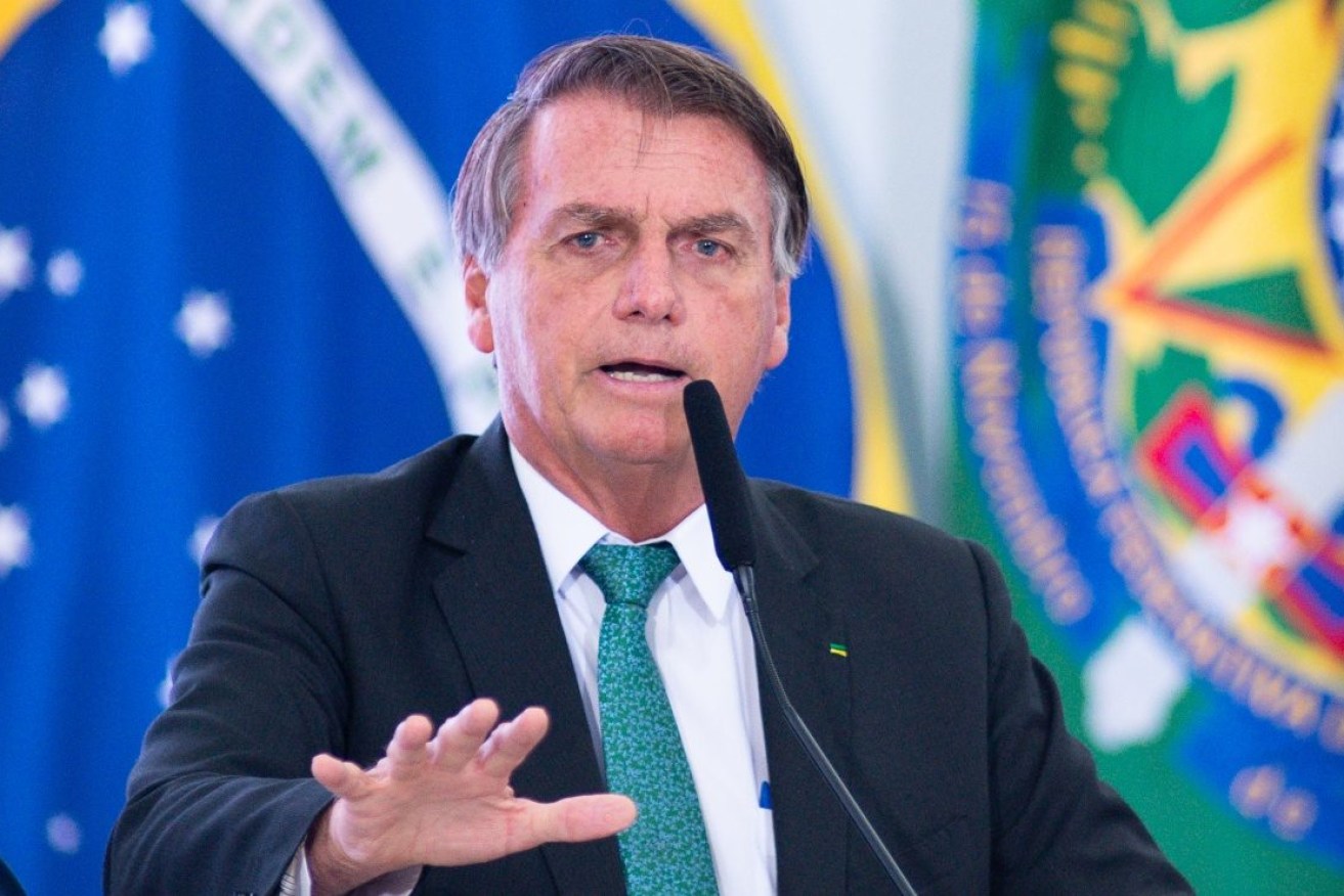 Brazilian President Jair Bolsonaro has threatened to contest the election if the vote goes against him. <i>Photo: Getty</i>