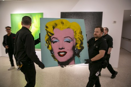 Warhol’s Marilyn portrait sells for $243m