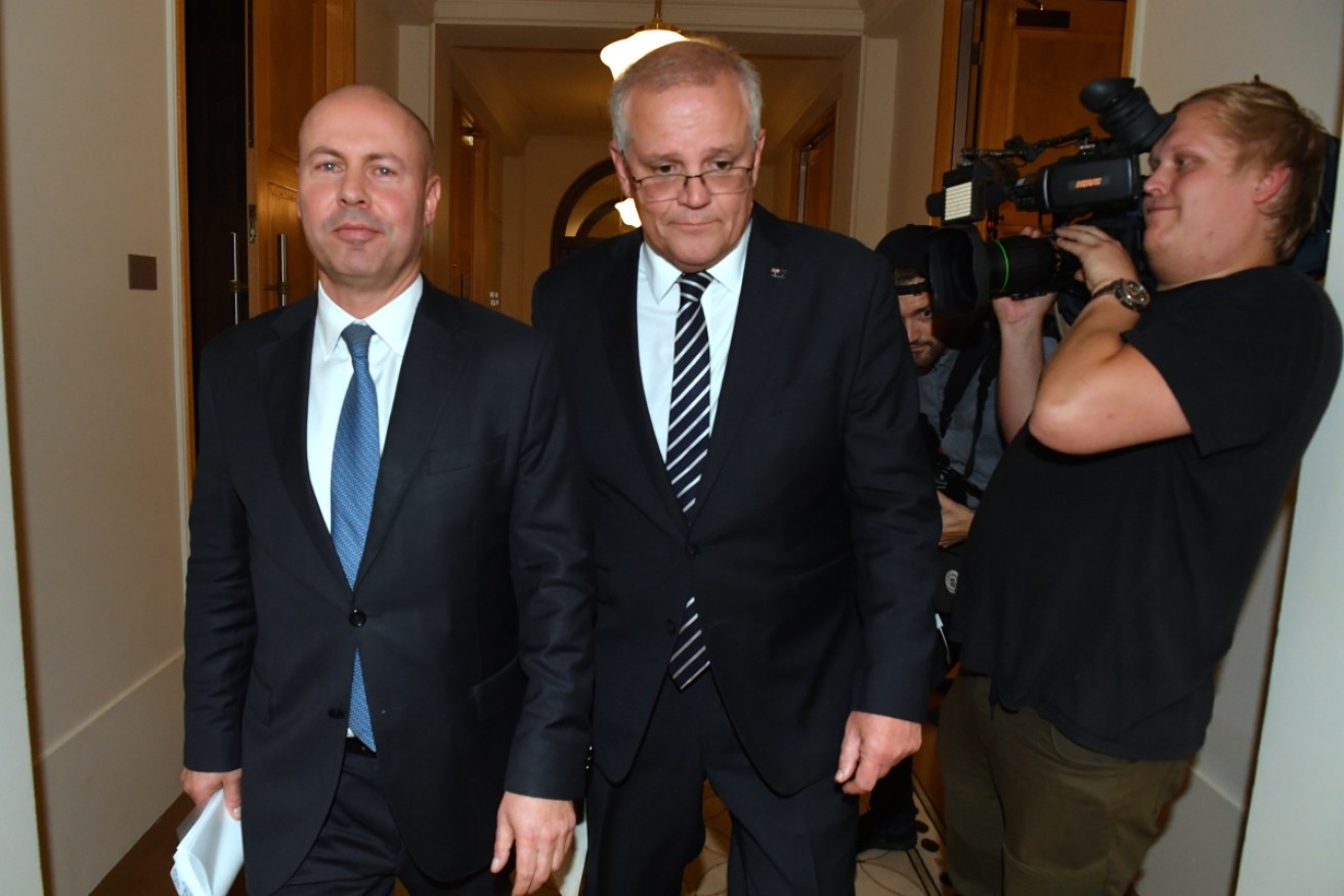 Scott Morrison has brushed off polling showing Josh Frydenberg is on course to lose his seat of Kooyong.