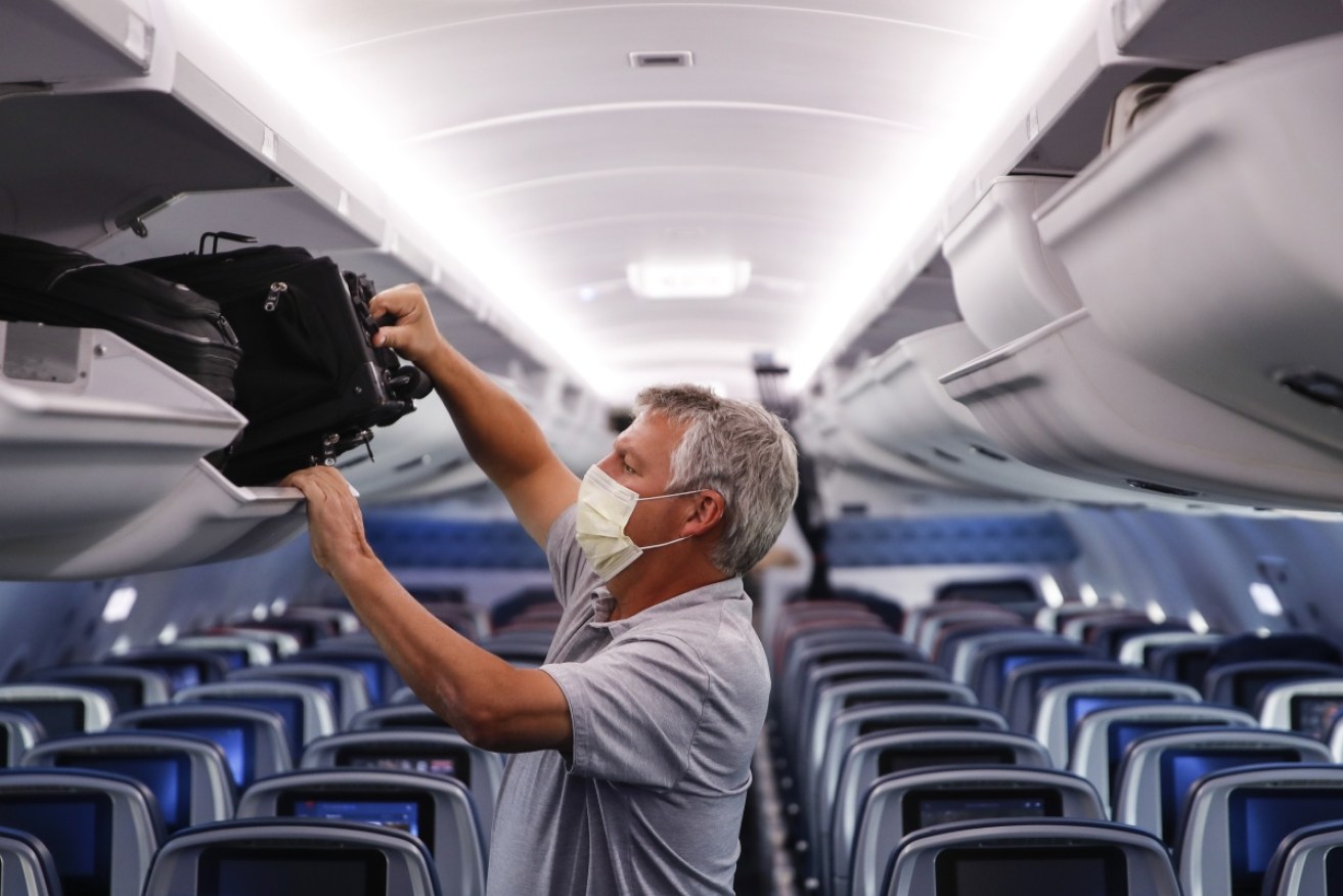 Airline passengers will no longer be required to mask up. <i>Photo: AAP</i>