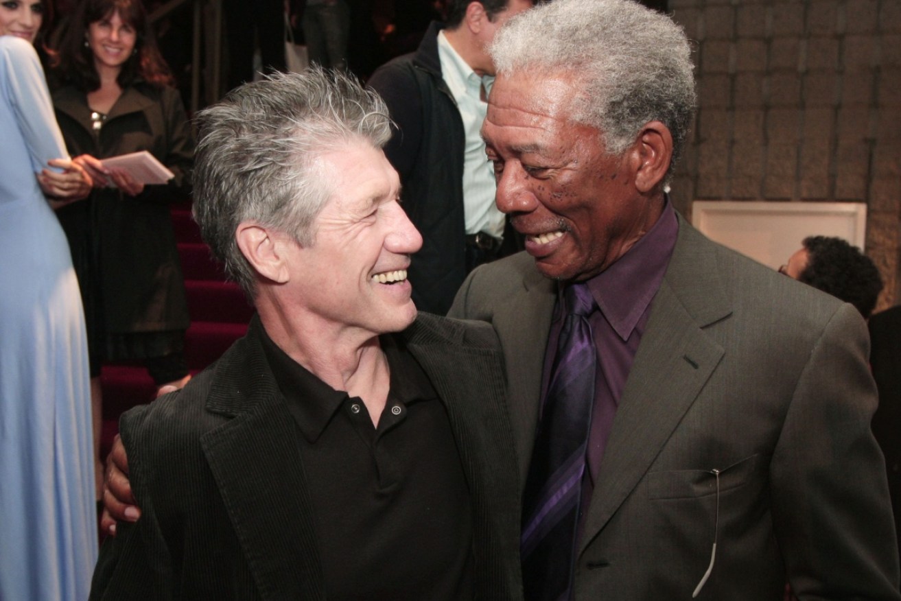 Ward, pictured with Morgan Freeman, got his break in <i>Escape from Alcatraz</i>.