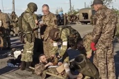 Ukraine fighters surrender at steelworks