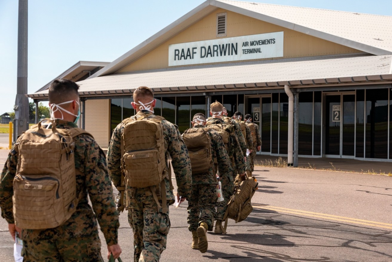 The stationing of US Marines in Darwin makes Australia a Chinese target, the letter's signatories insist.  