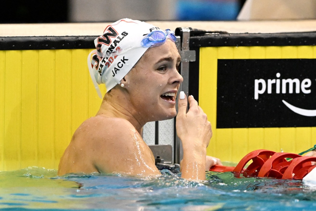 Shayna Jack has won a spot on Australia's swim team for this year's world titles and Commonwealth Games.