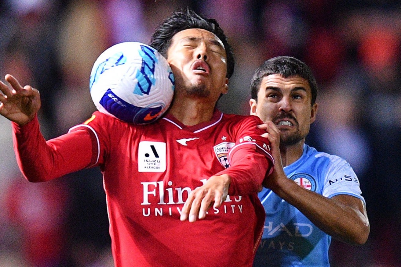 Hiroshi Ibusuki came close to scoring for Adelaide in its scoreless draw with Melbourne City.